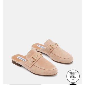 Steve Madden KANDI CAMEL Tan Suede Loafers